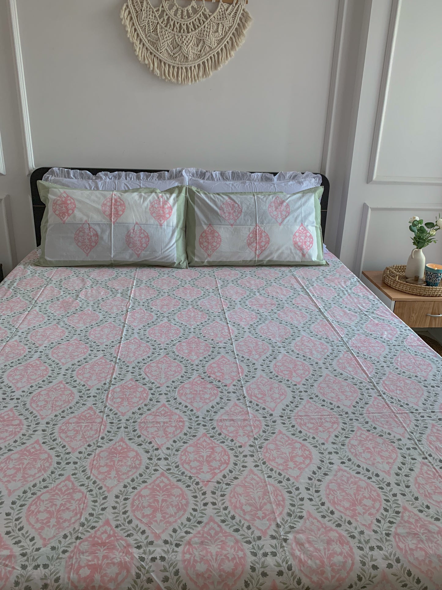 HANDBLOCK PRINT BEDSHEET