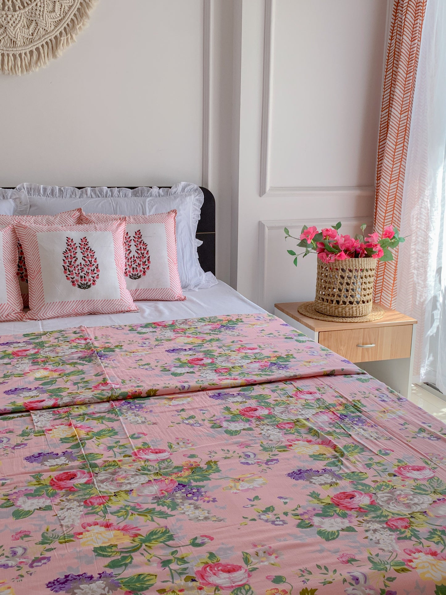 PREMIUM QUALITY HAND BLOCK PRINT DOUBLE DOHAR