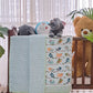 HANDBLOCK PRINTED REVERSIBLE COTTON KIDS (SINGLE) QUILT