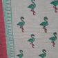 HANDBLOCK PRINTED REVERSIBLE COTTON KIDS (SINGLE )QUILT