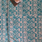 BLUE KANTHA COTTON DOUBLE BED COVER