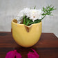 CERAMIC YELLOW SMALL BIRD PLANTER