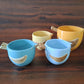 CERAMIC SKY BLUE SMALL BIRD PLANTER