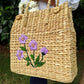 Kauna Grass Bag with hand embroidery design