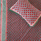 HAND BLOCK PRINT 100% COTTON DOUBLE BEDSHEET