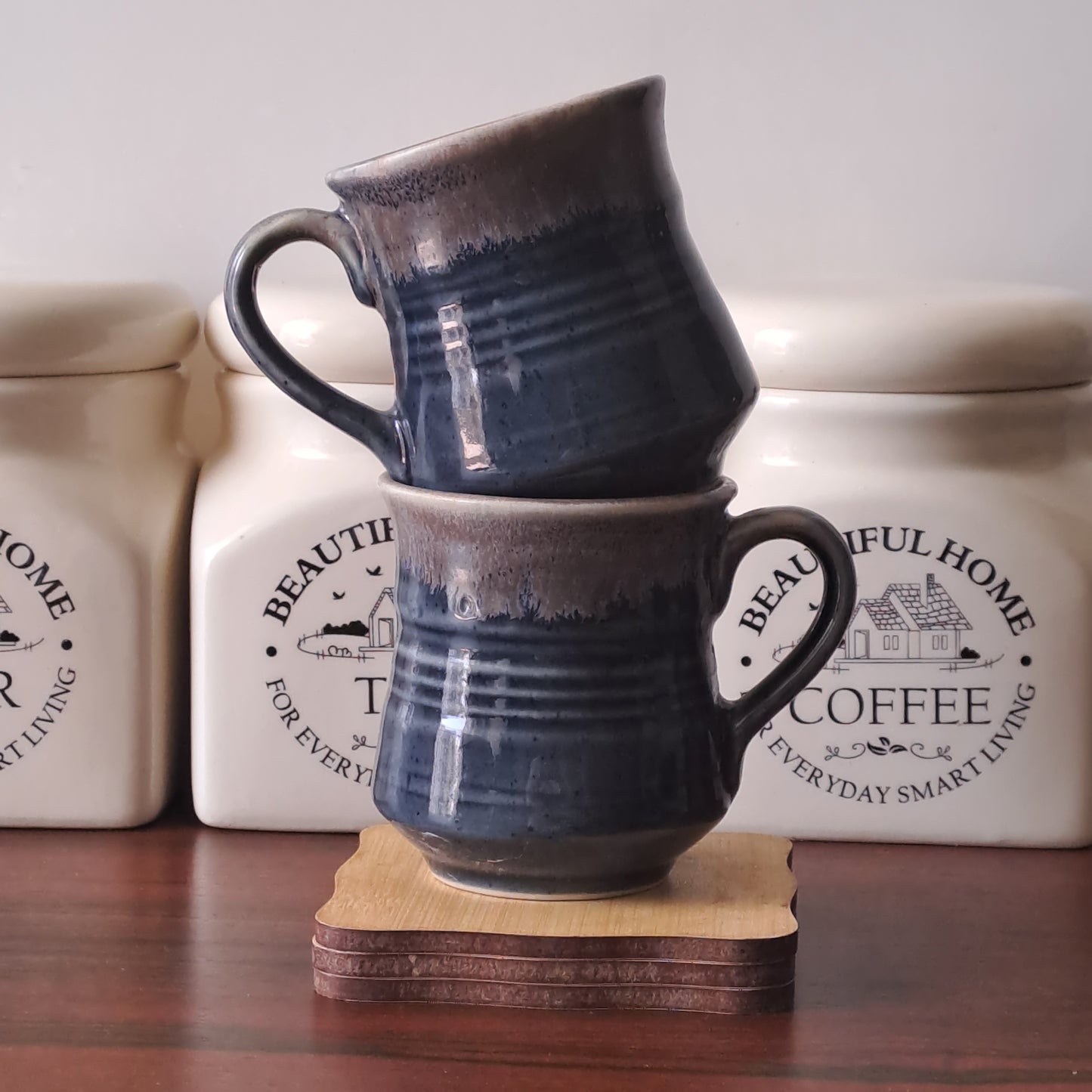 BLUE COLOUR SMALL CUP(Set of two )