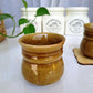 CERAMIC MUSTARD COLOR KULHAR SET OF 2