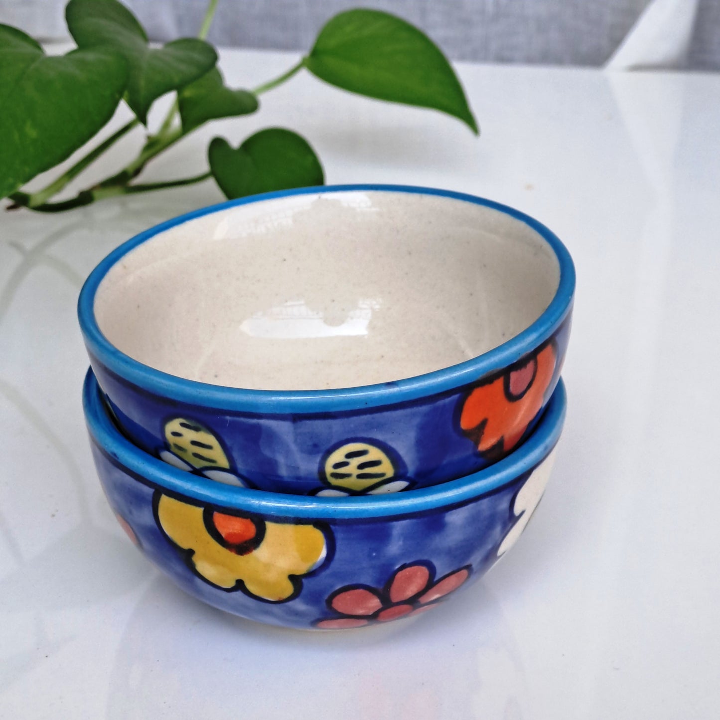CERAMIC NUTS BOWL (SET OF 2)