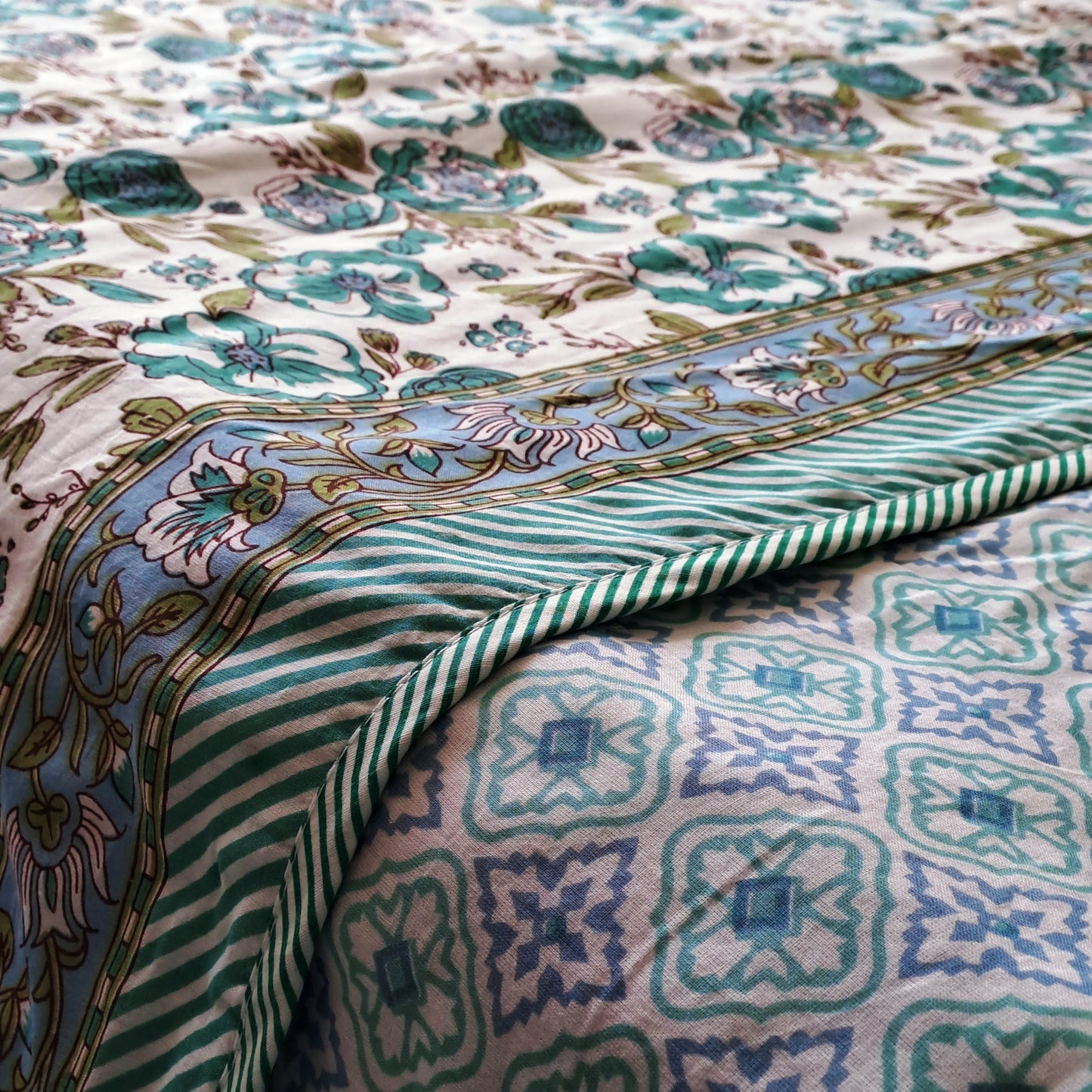 PRINTED SINGLE DOHAR SET OF 2
