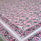 100%  COTTON HAND BLOCK PRINT DOUBLE BEDSHEET