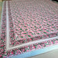 100%  COTTON HAND BLOCK PRINT DOUBLE BEDSHEET