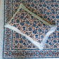 100%  COTTON HAND BLOCK PRINT DOUBLE BEDSHEET