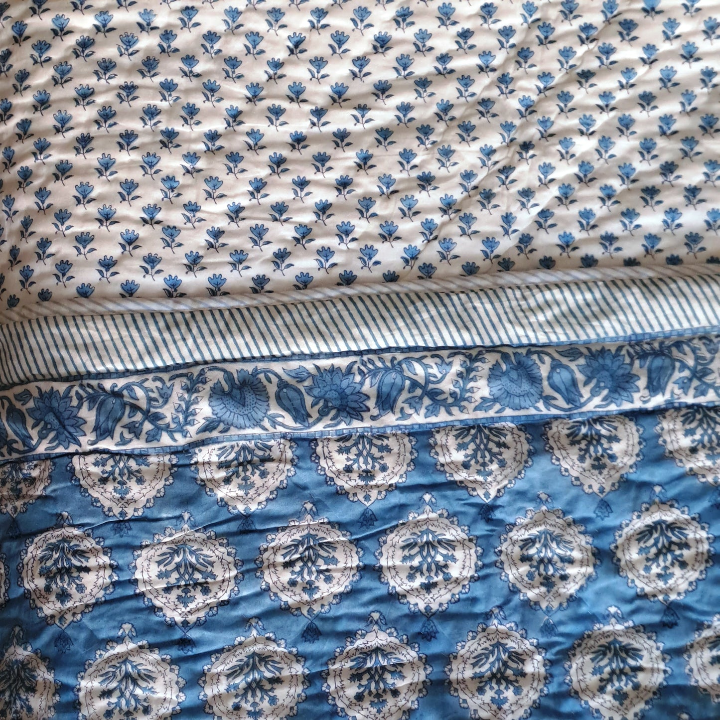 PREMIUM QUALITY HAND BLOCK PRINT DOUBLE QUILT