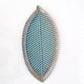 CERAMIC GREEN LEAF PLATTER