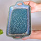 CERAMIC GREEN PLATTER