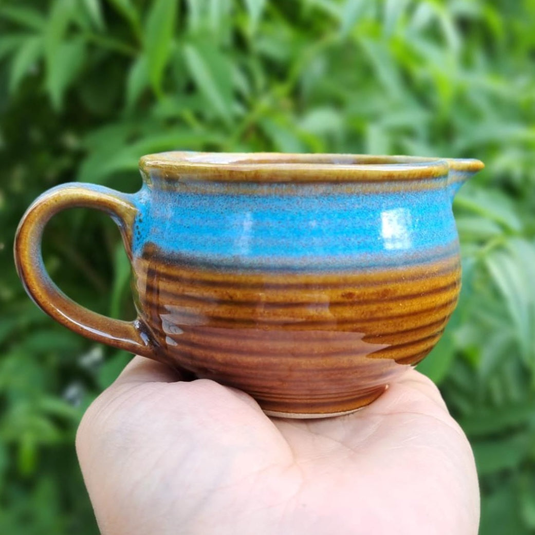 Ceramic Tea pot, sugar pot and creamer set