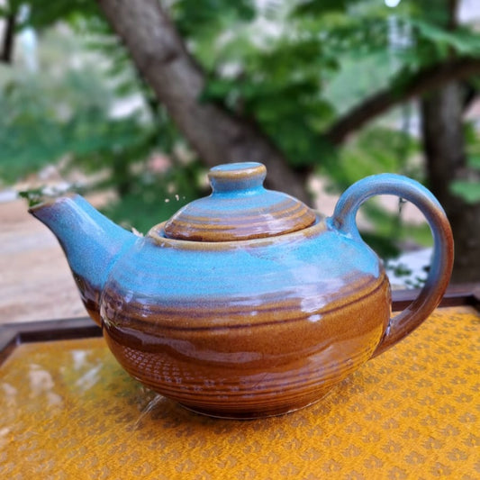 Ceramic Tea pot, sugar pot and creamer set