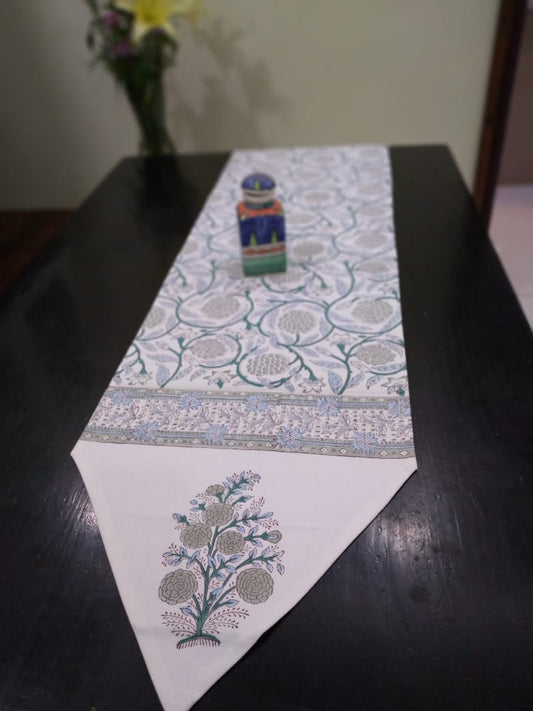 HANDBLOCK PRINT TABLE RUNNER