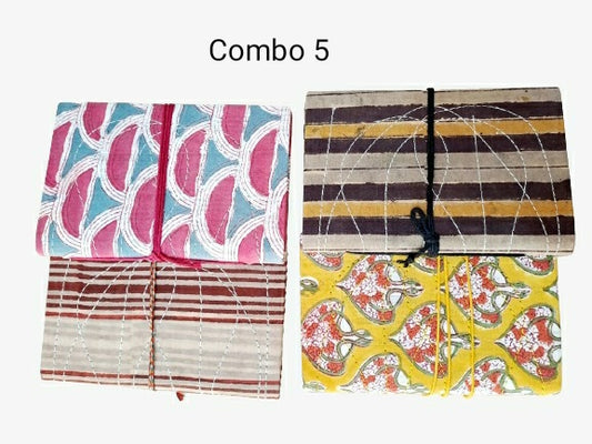 BAHI KHATA OF DIFFERENT COLOR SET OF 4